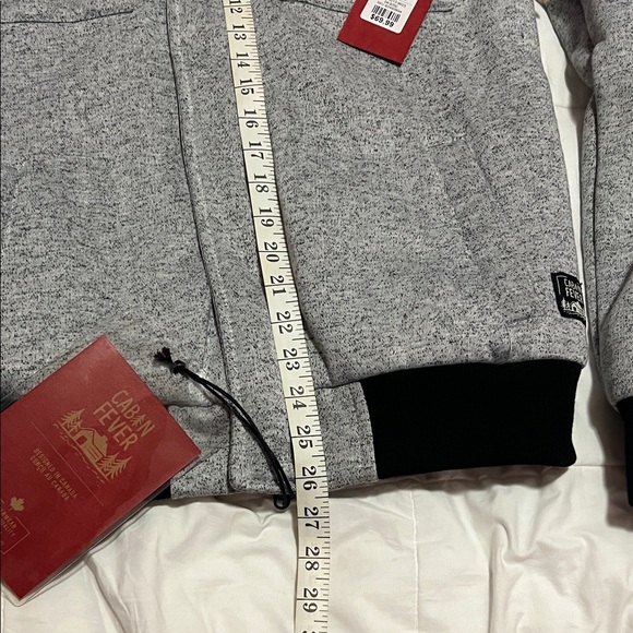 Uniqlo Men's Heather Gray Zip-Up Sweater - Picture 6 of 15